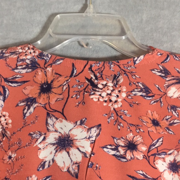 KNOX ROSE Floral Print Oversized Relaxed Fit Comfy Kimono with Tassels - Picture 4 of 16